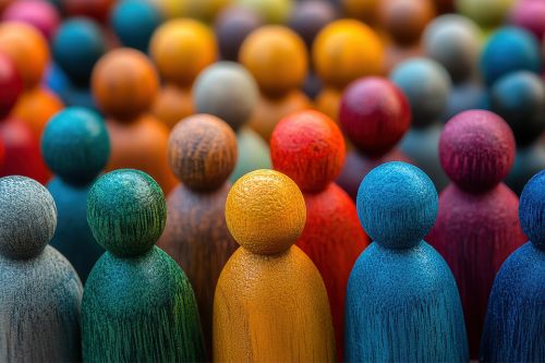 Foto: Figuren in verschiedenen Farben